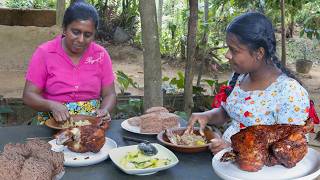 tandoori chicken 😋 Here's an easy way to make tandoori chicken quickly.   village kitchen recipe
