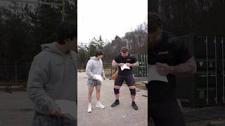 Worlds Strongest Man vs Unrippable Paper