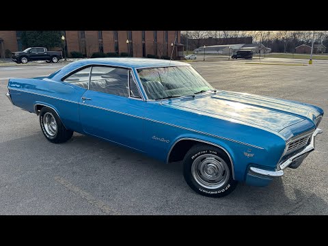 Test Drive 1966 Chevrolet Impala Super Sport V8 4 Speed Deals SOLD FAST $26,900 Maple Motors #2910