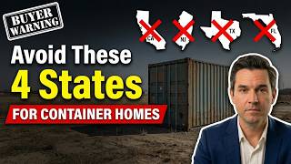 Avoid These 4 States If You Want to Build a Container Home