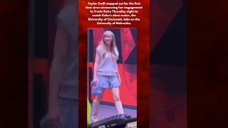 Taylor Swift & Travis Kelce Spotted Out 1st Time Since Engagement at Game #taylorswift #shorts