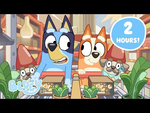 2 HOURS of Bluey Learning Moments with Family and Friends 💙 ⭐️ | Bluey Compilation | Bluey