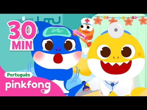 Bem-vindo ao Hospital do Bebê Tubarão 🏥 | +Completo | Pinkfong, Bebê Tubarão! Canções para Crianças