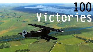 Rise of Flight Multiplayer - 100 Kills! (ASMR Version)