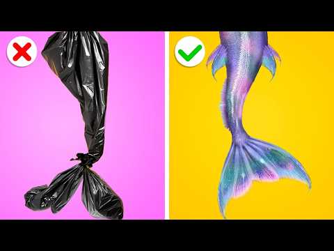 Transformación Extrema De Merlina A Sirena || Merlina Vs Enid