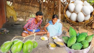 KAKROL EGG VAPE  and TOKDAL cooking & eating by santali tribe people