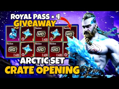 New Glacier Uzi Crate Opening 🥶 New Ultimate Outfit Crate Opening | Bgmi Pubg New Crate Opening