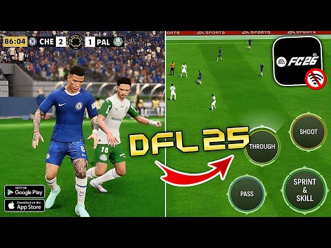 🔥 FIFA 16 MOD 25 LINK DIRETO 🚀 TIPO DFL 25 DOWNLOAD MEDIAFIRE + ATUALIZAÇÃO 2025 NO ANDROID!