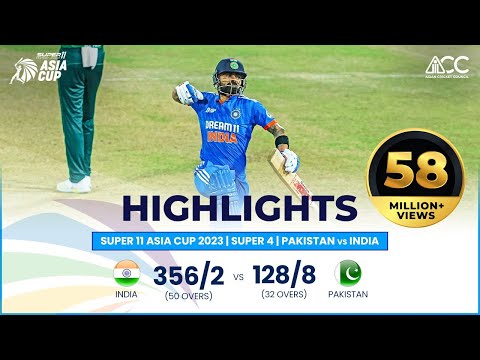 Super11 Asia Cup 2023 | Super 4 | Pakistan vs India | Full Match Highlights