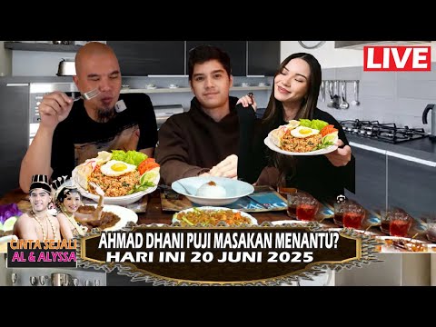 AL GHAZALI BANGGA PUNYA ISTRI ALYSSA DAGUISE , AHMAD DHANI PUJI SANG MENANTU