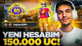 İMKANSIZ ŞANS 😨 1.000.000 TL'LİK YENİ HESABIMI FULLEDİM 🔥(150.000UC)