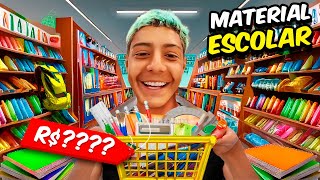 COMPRANDO MEU MATERIAL ESCOLAR 2025