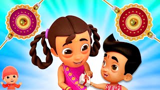 Raksha Bandhan Song, रक्षा बंधन, Hindi Rhymes for Children, Indian Festival Songs