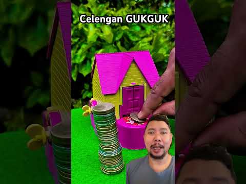 Menabung di celengan Rumah GUKGUK!!!??