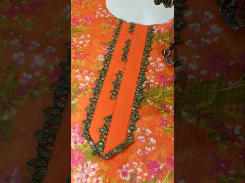 Very Easy Neck Design Using Sewing Tips And Tricks #shorts #shortsfeed #sewinghacks #sewing