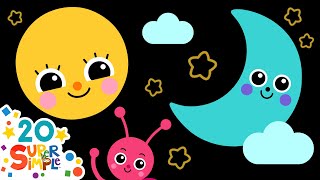 Super Simple Lullaby Medley | Relaxing Lofi Music 😴 & Sensory Visuals | Super Simple Songs