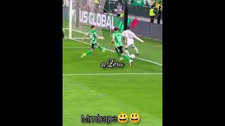 Insane Mbappe skills #soccerhighlights #football#realmadrid#soccer#footballhighlights#shortsfeed