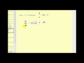 Algebraic Expressions and Operations