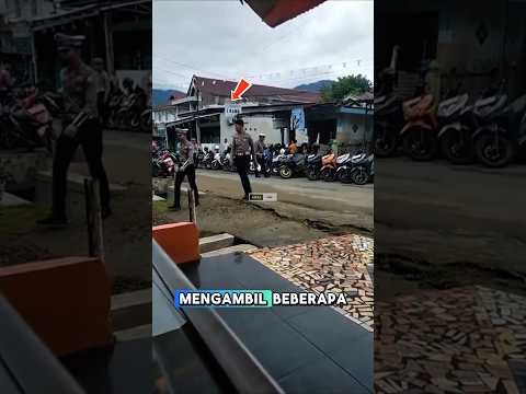 Polantas Main Ambil Motor Di Parkiran.⁉️#shorts