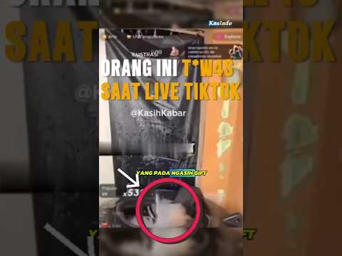 Orang ini t*w4s saat live tiktok?! #truestory #shorts
