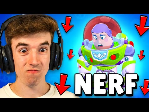 BRAWL STARS NERFEA POR FIN a BUZZ LIGHTYEAR