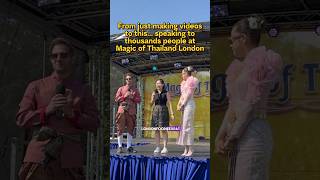 When Magic of Thailand gives LondonFoodieExpat a chance to be on stage 🇹🇭…