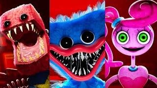 Poppy playtime all Jumpscares in 1 minutes!