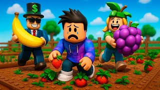 Comecei Minha Plantação Humilde No Grow a Garden Roblox