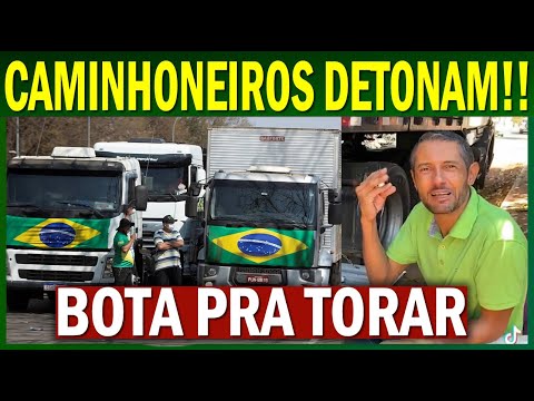 Caminhoneiros DETONAM Bolsonaro e RASGAM ELOGIOS a Lula!!