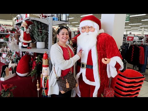 EL SANTA 🎅MAS GRANDE👍🏻😜COMPRANDO DECORACIONES🎄NAVIDEÑAS 😍🫶