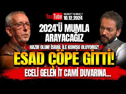 TÜRKİYE İSRAİL İLE KOMŞU OLACAK! 2024'Ü MUMLA ARAYACAĞIZ! HALUK ÖZDİL I MURAT ZURNACI - 10.12.2024