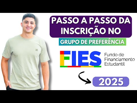 COMO FAZER A INSCRIÇÃO NO FIES 2025 | PASSO A PASSO