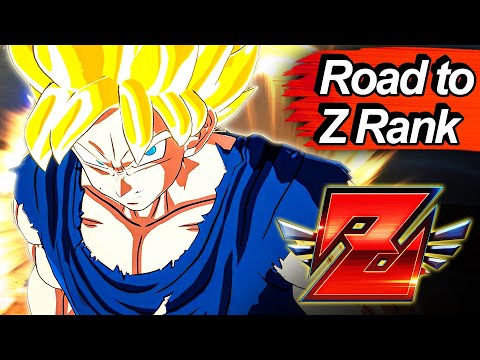 The ROAD TO Z RANK Is Mid (PEAK) In Dragon Ball Sparking Zero!