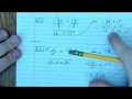Solving Simple Equations and Operations