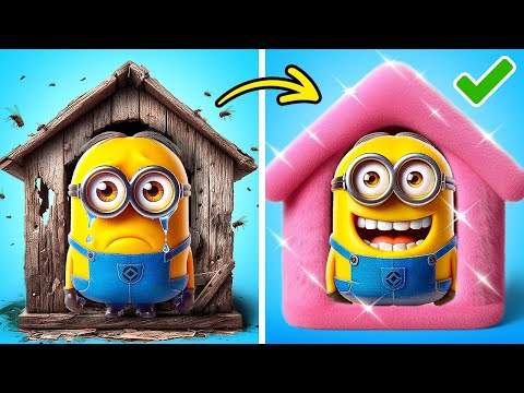 ¡Cómo cuidar de MINION! 💛 Las mejores manualidades y fidgets DIY satisfactorios