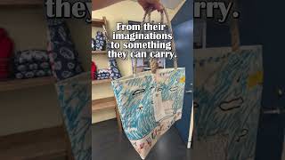 Kids’ Drawings Turned Into Real Sea Bags! 🎨⛵️