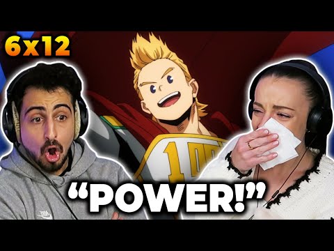 HE'S BACK!! 😭 *MY HERO ACADEMIA* 6x12 REACTION!