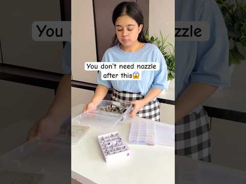 No nozzle piping😱#cakehacks #tipsandtricks #viralhacks #cake