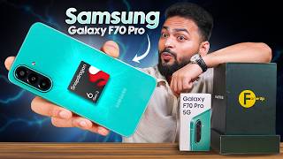 Samsung Galaxy F70 Pro 5G Review ⚡️ | 50MP + 6000mAh 🔋 | Best Smartphone under ₹25000 ? 🤯