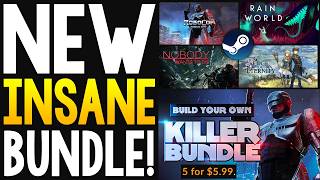 ABSOLUTELY INSANE STEAM PC GAME BUNDLE DEAL + GREAT STEAM GAME DEALS UNDER $5 AND $10!