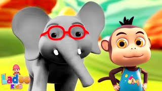 Ek Mota Hathi Ghumne Chala, एक मोटा हाथी, Chunnu Munnu Cartoon + Best Kids Songs and Hindi Rhymes