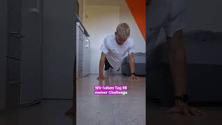 Tag 98 der Liegestütz Challenge Pro 100 Follower 1 Liegestütze #fitness #comedy