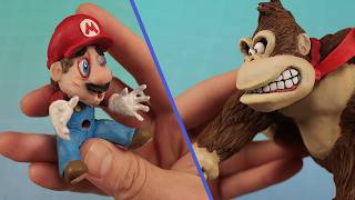 I made Donkey Kong beating the crap out of Mario