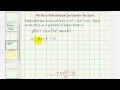 Polynomial Functions and Their Zeros