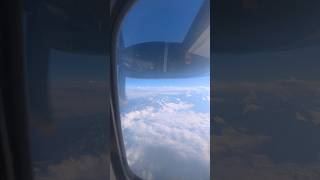 Mountain flight in Nepal Yeti airlines || Mount Everest Sagarmatha || Visit Nepal #nepal #fyp Atr72