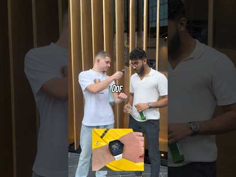 Rating People’s Watches in Dubai Pt.2🤯🌴 #watches #dubai #richardmille #viral #luxury