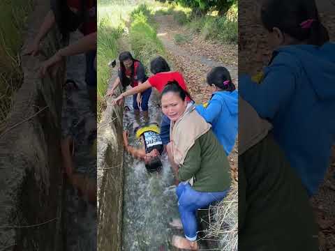 Natagpuang tao sa kanal.  #funny