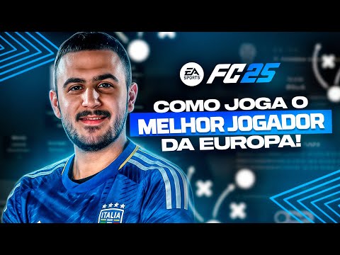 FC 25 - COMO JOGA O MELHOR JOGADOR EUROPEU 🔥 - ANÁLISE DE JOGO OBRUN