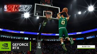 NBA2K27 com DLSS 5 - Um verdadeiro salto geracional nos gráficos!