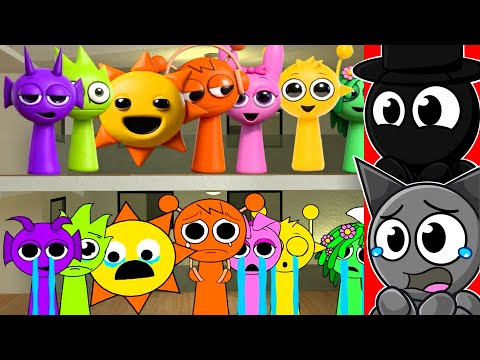 4K SPRUNKI TOOK OVER GMOD HOTEL!